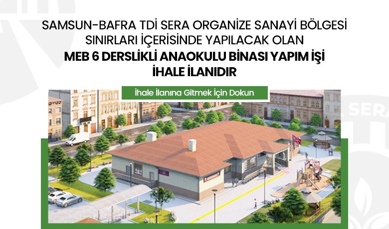 MEB 6 Derslikli Anaokulu Binası Yapım İhale İlanı